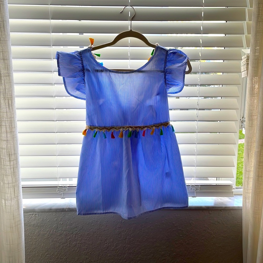Pom Pom tie back blouse